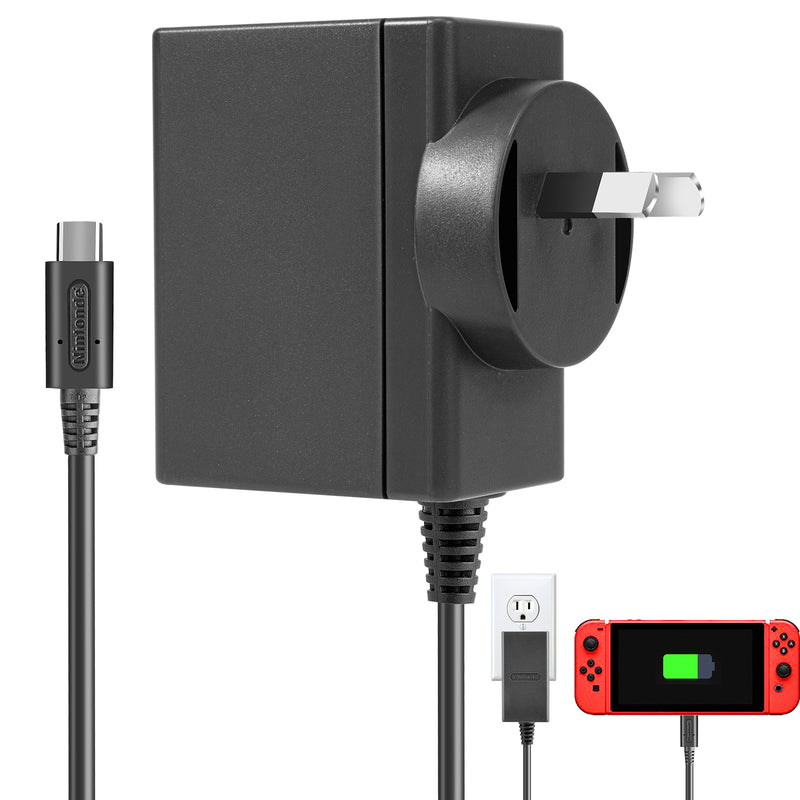 Load image into Gallery viewer, Nintendo Switch USB-C Type C Charger AC Adapter Power Supply (AU Plug) - Polar Tech Australia
