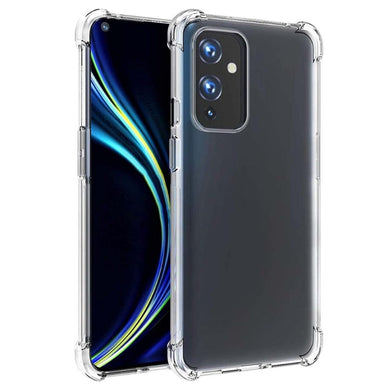 OnePlus 1+/9/9 Pro/9RT - AirPillow Cushion Transparent Soft Clear TPU Four Corners Protective Case - Polar Tech Australia