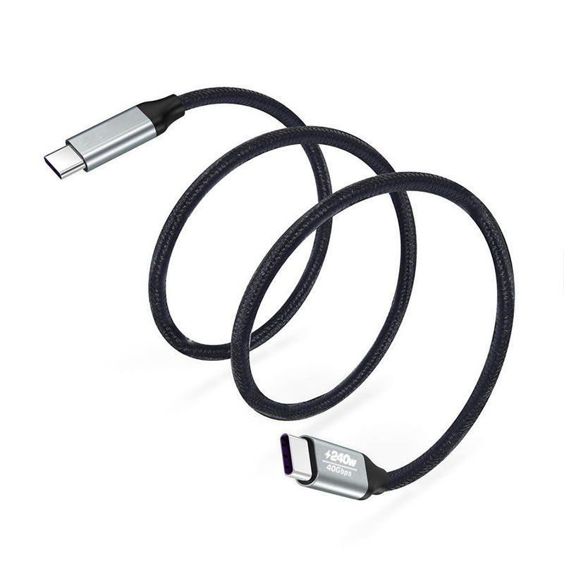 Load image into Gallery viewer, [240W][1M/2M] Nylon Braid Heavy Duty Apple MacBook Type-C USB C to C PD Fast Charging Data Sync USB Cable - Polar Tech Australia
