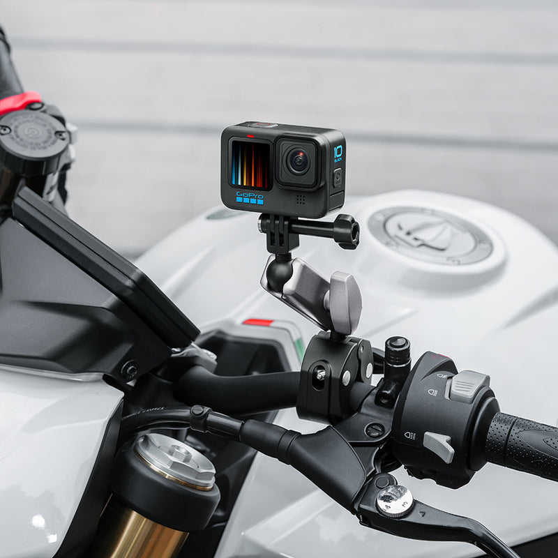 Load image into Gallery viewer, GoPro Accessories | Action Camera Mount | Insta360 X3 Bicycle &amp; Motorcycle Handlebar Mount - Polar Tech Australia
