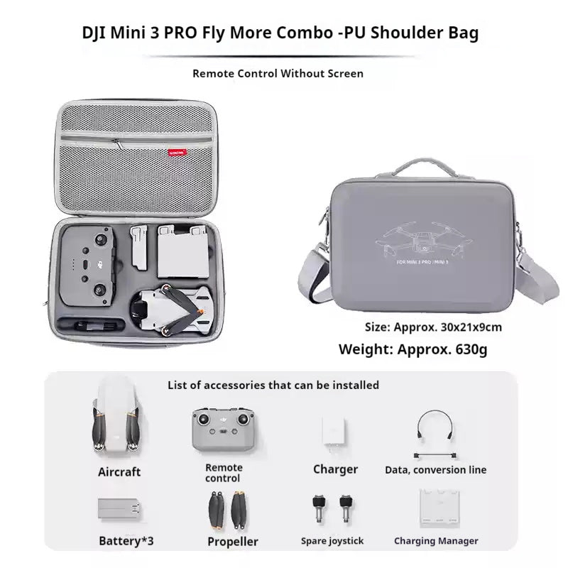 Load image into Gallery viewer, DJI Mini 3/4 Pro/2 SE Storage Bag Portable Case - Polar Tech Australia
