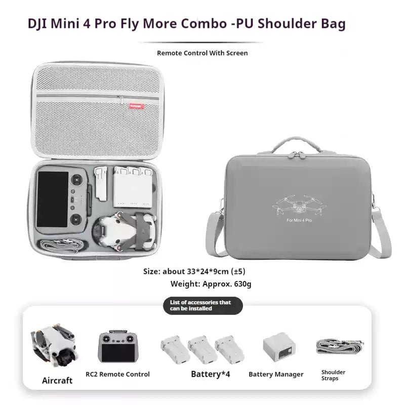 Load image into Gallery viewer, DJI Mini 3/4 Pro/2 SE Storage Bag Portable Case - Polar Tech Australia

