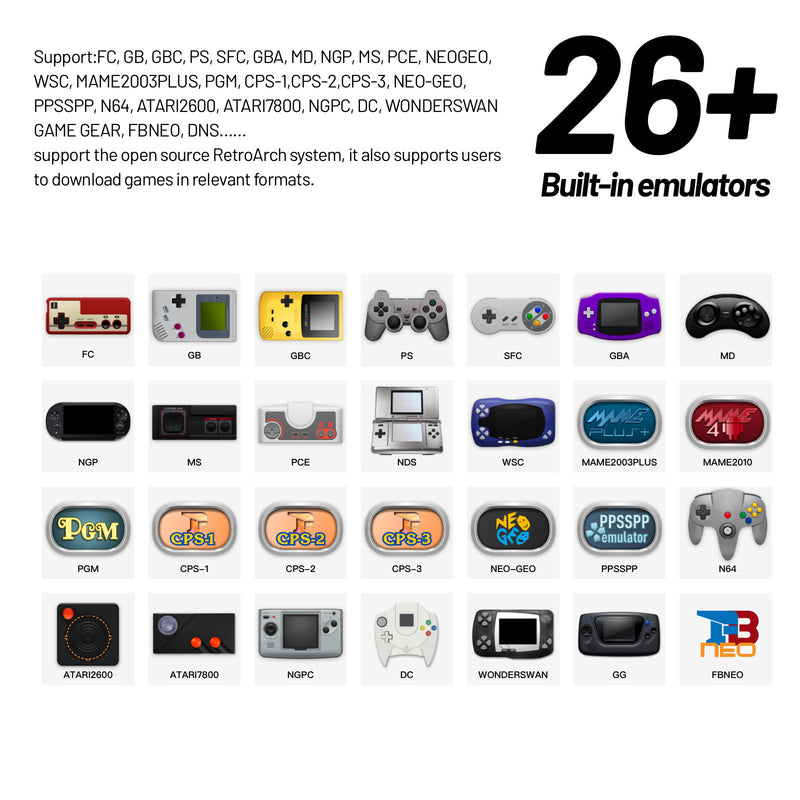 Load image into Gallery viewer, Trimui Smart Pro Handheld Game Console Open Source Linux System - Polar Tech Australia
