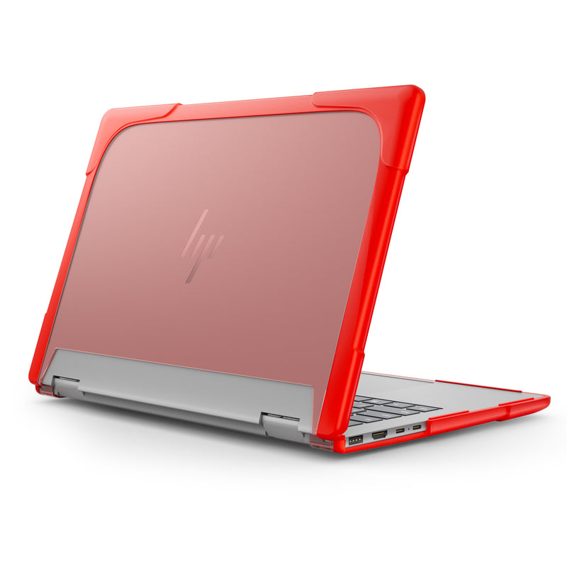 Chargez l&#39;image dans la visionneuse de la galerie, HP ENVY X360 14 14-inch (2024) Matte Transparent Cooling Stand and Shockproof Case - Polar Tech Australia
