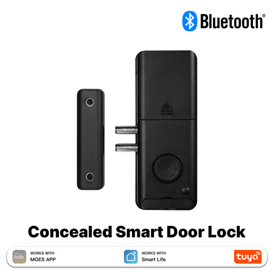 Moes Tuya Wireless NFC Bluetooth APP Control Concealed Smart Door Lock