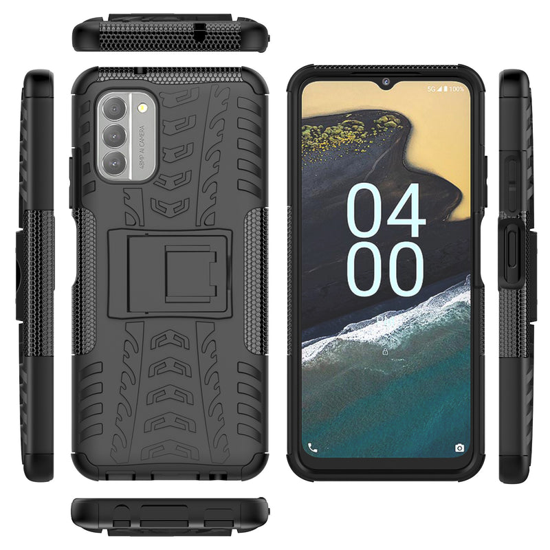 Load image into Gallery viewer, [Built-in Stand] Nokia G100 - Shield With Kickstand Hard PC Back Cover Soft TPU Dual Layer Protection Case - Polar Tech Australia
