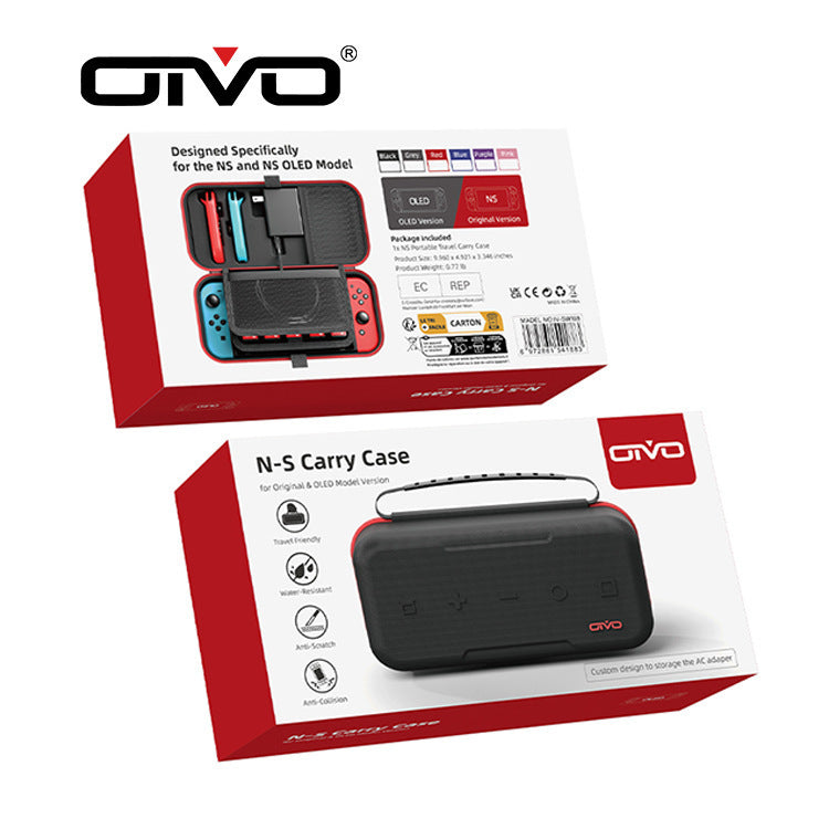 Load image into Gallery viewer, [IV-SW188] Nintendo Switch OLED Carrying Case EVA Shockproof Handheld Storage Bag - Polar Tech Australia
