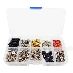 Cargue la imagen en el visor de la galería, [228 Pieces] Stainless Steel Assorted Computer Screw Kit Motherboard HDD Hard Drive, Case, Fan, Graphics Spacers Screws
