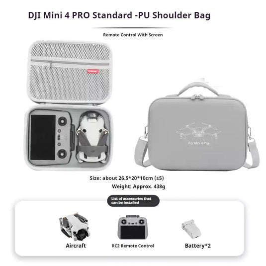 DJI Mini 3/4 Pro/2 SE Storage Bag Portable Case - Polar Tech Australia