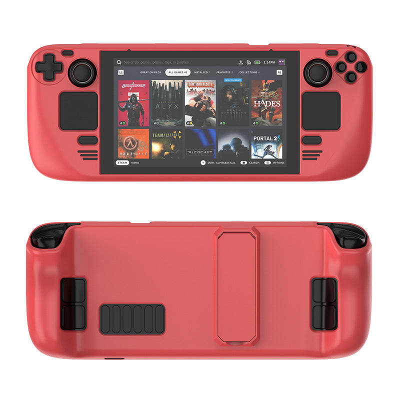 Load image into Gallery viewer, Steam Deck - Colorful Protective Case, Skin-Friendly Texture , Protective Cover with Stand Accessories - Polar Tech Australia
