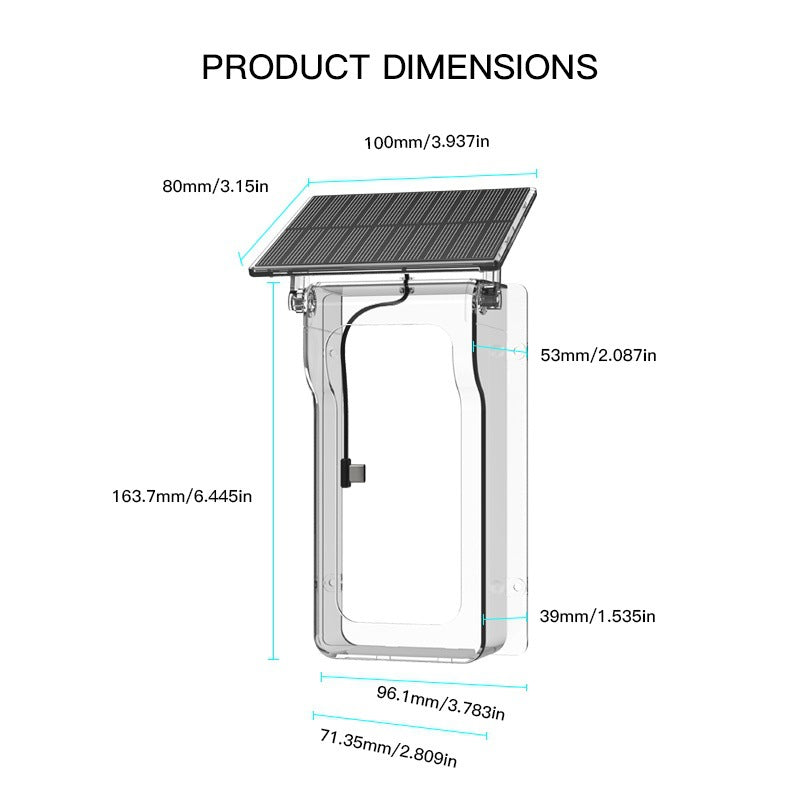 Chargez l'image dans la visionneuse de la galerie, [TUYA Smart Home][With Solar Rover Cover] HD Wireless WIFI IP65 Outdoor Security Doorbell Door Control

