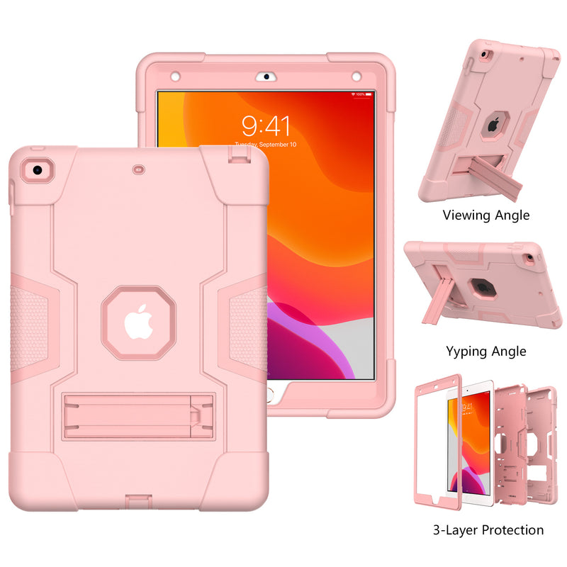 Load image into Gallery viewer, Apple iPad 7th/8th/9th 10.2&quot; - Defender Heavy Duty Drop Proof Rugged Protective Stand Case - Polar Tech Australia
