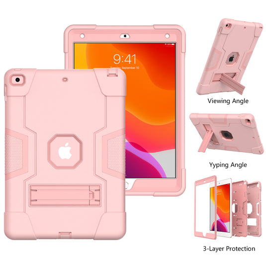 Apple iPad Mini 4/5 Defender Heavy Duty Drop Proof Rugged Protective Stand Case - Polar Tech Australia