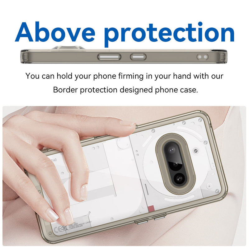Chargez l&#39;image dans la visionneuse de la galerie, Nothing Phone (3a)/Pro Acrylic Transparent Full-Cover Shockproof Phone Case - Polar Tech Australia
