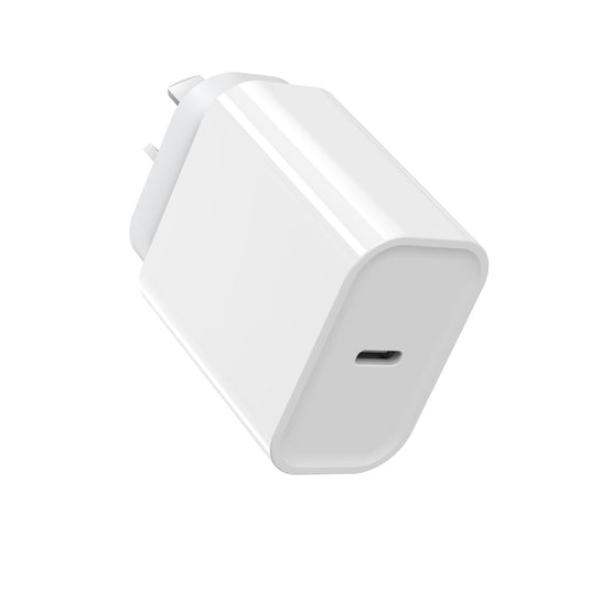 45W PD Type-C iPhone 17/16/15/14 & Samsung S25/AS24/S23 Ultra Compatible Wall Travelling Fast Charger Adapter -  (SAA Approved/AU Plug)