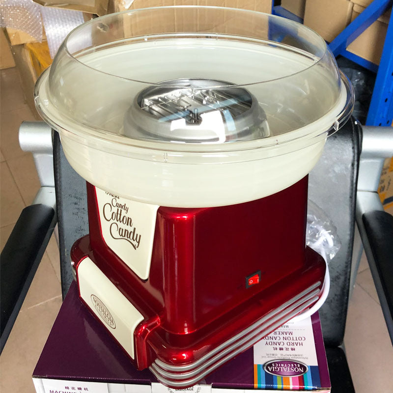 Load image into Gallery viewer, Nostalgia Electrics Cotton Candy Machine - Mini Automatic DIY Cotton Candy Maker - Perfect Gift for Home Party Use - Polar Tech Australia
