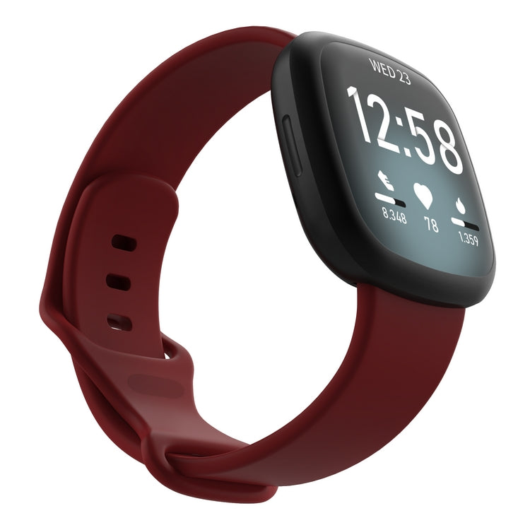 Chargez l&#39;image dans la visionneuse de la galerie, Replacement Silicone Band for Fitbit Versa 3 / 4 / Sense  – Soft, Waterproof, Sport Wrist Strap - Polar Tech Australia
