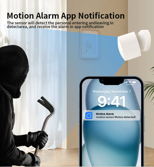 [TUYA Smart Home] Tuya Human Presence Sensor WIFI Infrared Detector PIR Motion Detect Sensor Smart Home Security