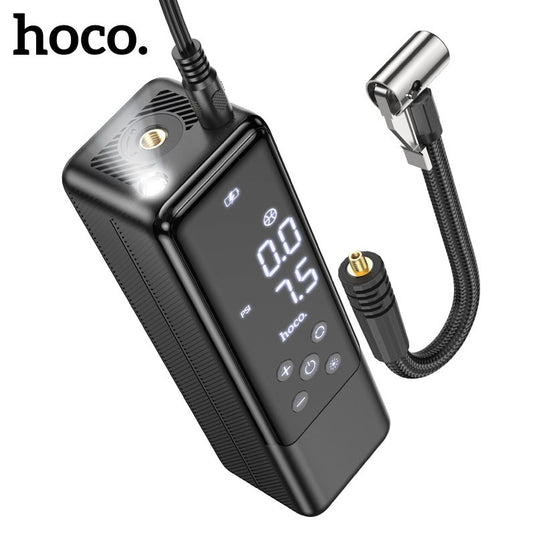 [ZP5] HOCO Wireless Electric Portable Mini Smart Air Pump Air Compressor Inflator - Polar Tech Australia
