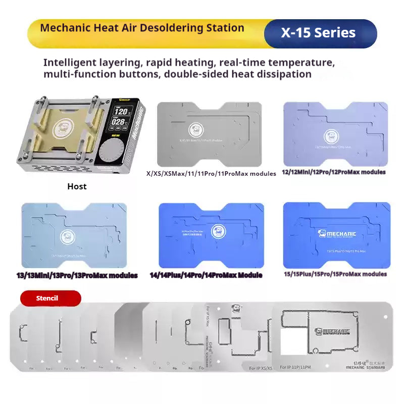 Load image into Gallery viewer, Mechanic Heat Air Desoldering Station For iPhone X-15 Pro Max - Polar Tech Australia
