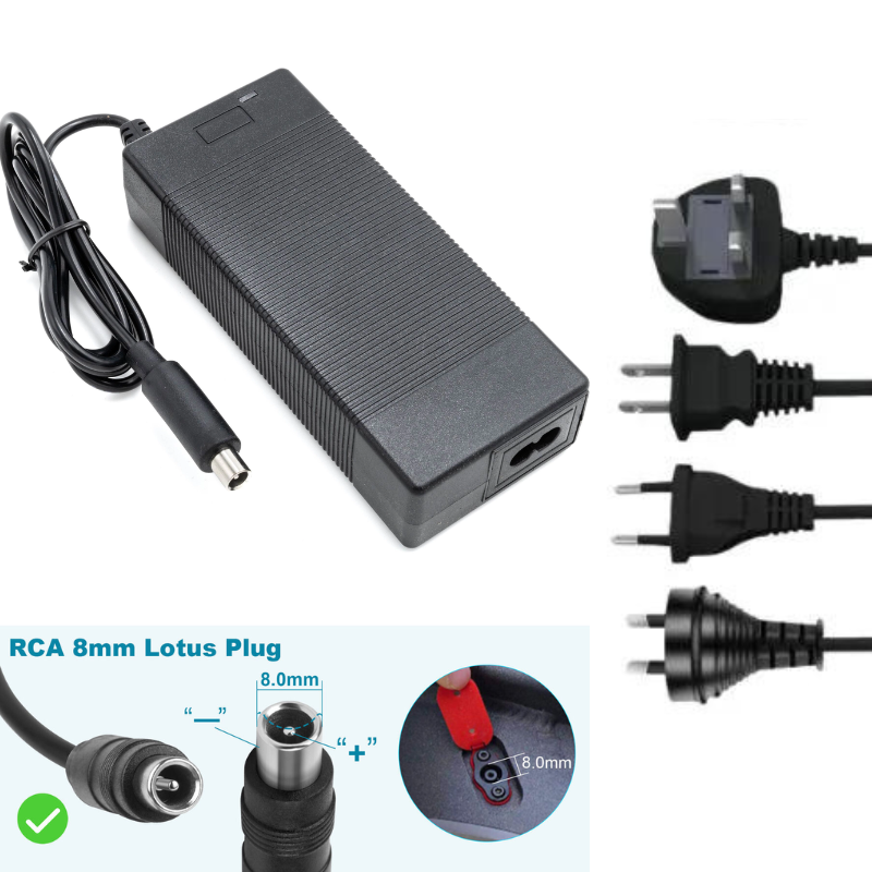 Load image into Gallery viewer, [48V-54.6V/3A][Lotus Plug] Universal Electric Scooter Replacement Charger - Polar Tech Australia
