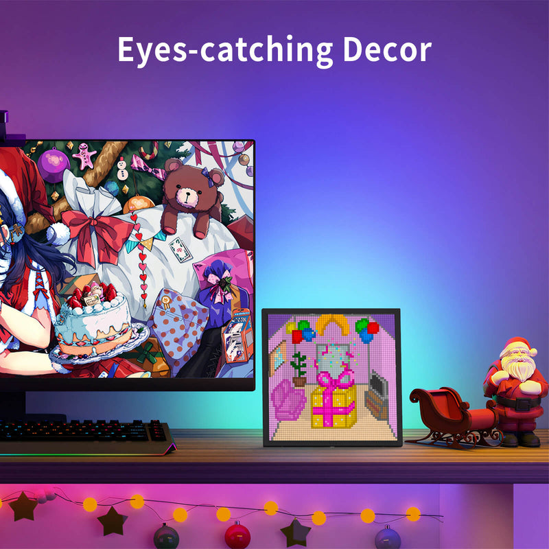 Load image into Gallery viewer, Divoom Pixoo64 64x64 Pixel Art LED Display Social Media Counter Perfect Gift - Polar Tech Australia
