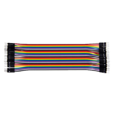 PH2.0 Color Ribbon Terminal Cable 40P Dupont Wire 10CM Breadboard Jumper Wires Ribbon Cable - Polar Tech Australia