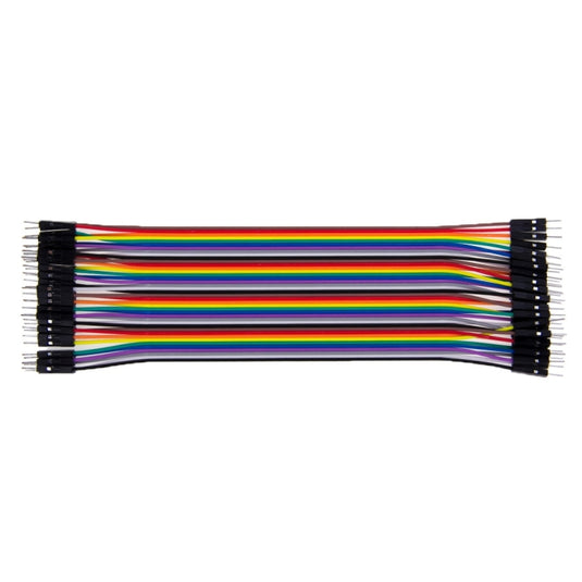 PH2.0 Color Ribbon Terminal Cable 40P Dupont Wire 10CM Breadboard Jumper Wires Ribbon Cable - Polar Tech Australia