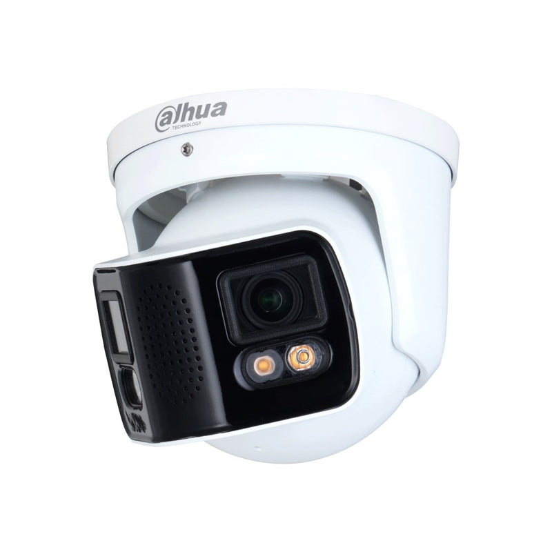 Chargez l&#39;image dans la visionneuse de la galerie, [DH-IPC-PDW5849-A180-E2-ASTE] Dahua WizMind Series 2x4MP Dual-Lens Eyeball Network Camera with 3.6mm Fixed Lens Full-Colour Technology IP67 ePoE
