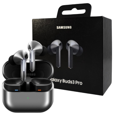 Samsung Galaxy Buds 3 Pro Bluetooth Earphone AI Wireless Active Noise Cancelling Earbuds (Silver)