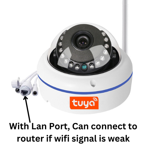 Load image into Gallery viewer, [TUYA Smart Home] 4MP FHD Wireless WIFI Dome Security Camera With Explosion-Proof Glass - Polar Tech Australia
