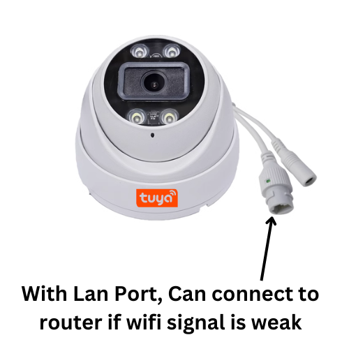 Load image into Gallery viewer, [TUYA Smart Home] 4MP FHD Wireless WIFI Dome Full Color Night Vision Security Camera 2-WayTalk With Light &amp; Siren - Polar Tech Australia
