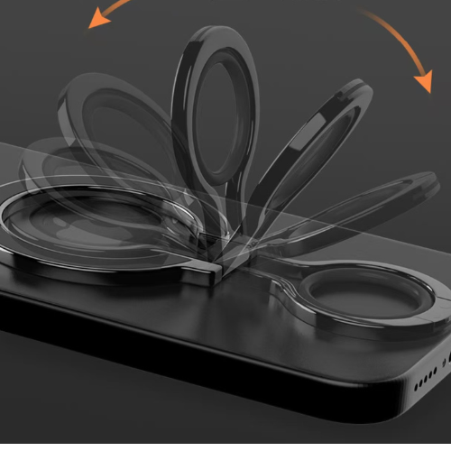 Load image into Gallery viewer, iPhone 12/13/14/15/16 -  Super Strong Magnetic MagSafe Ring Holder Kickstand Grips 360 Rotation - Polar Tech Australia
