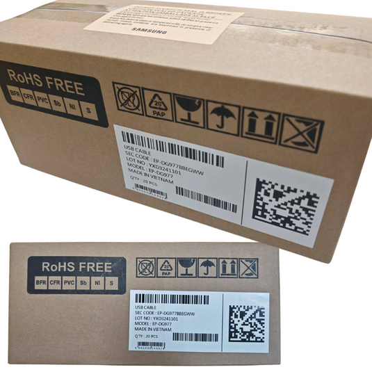 [20pcs Box][1M/3A] Samsung USB C Type-C to Type-C PD 25W Super Fast Charging Data Cable