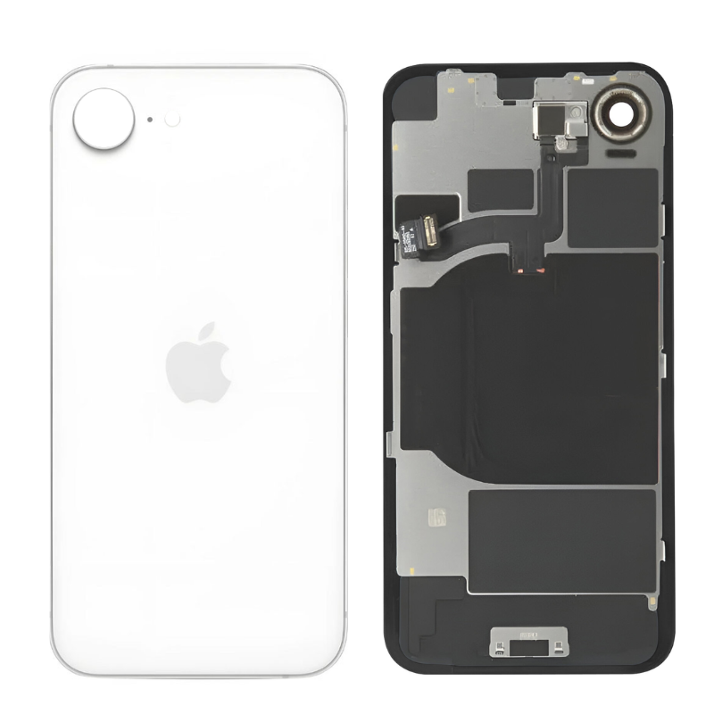 Chargez l&#39;image dans la visionneuse de la galerie, [Assembly With Flex] Apple iPhone 16e - Back Rear Glass Panel
