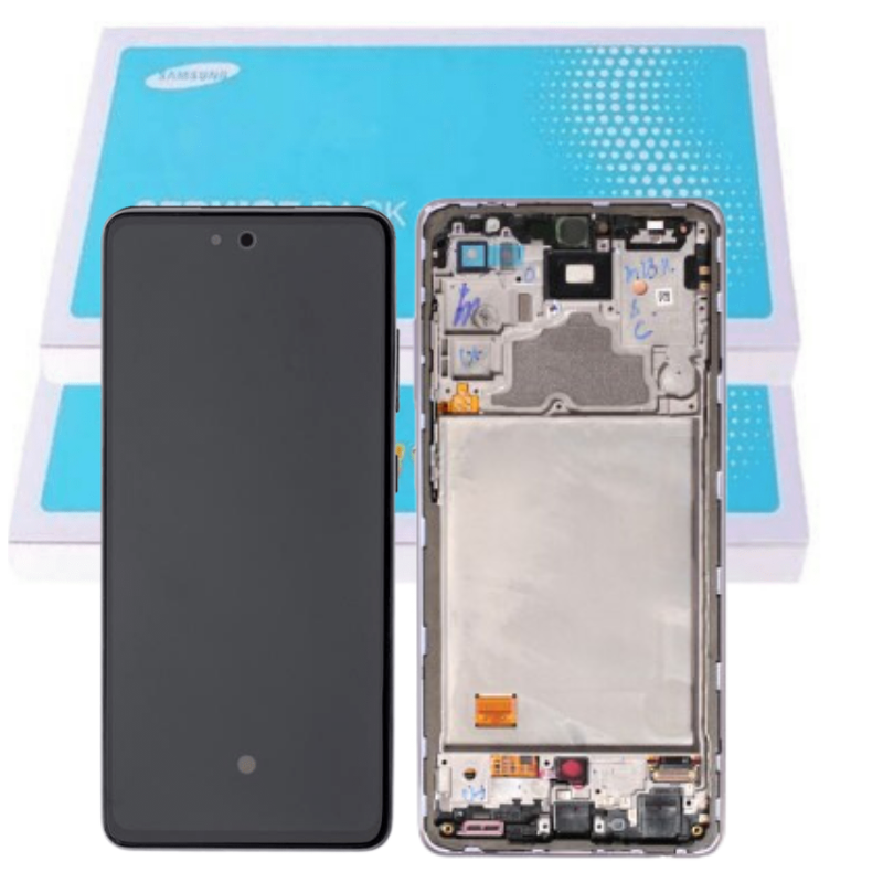 Load image into Gallery viewer, [Samsung Service Pack] [With Frame] Samsung Galaxy A72 (SM-A725/A726) LCD Touch Digitizer Screen Assembly - Polar Tech Australia
