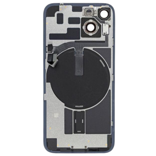 Cargue la imagen en el visor de la galería, [Assembly With Flex] Apple iPhone 14 Plus - Back Rear Glass With Camera Lens &amp; Magsafe Wilress Charging Flex Metal Plate - Polar Tech Australia

