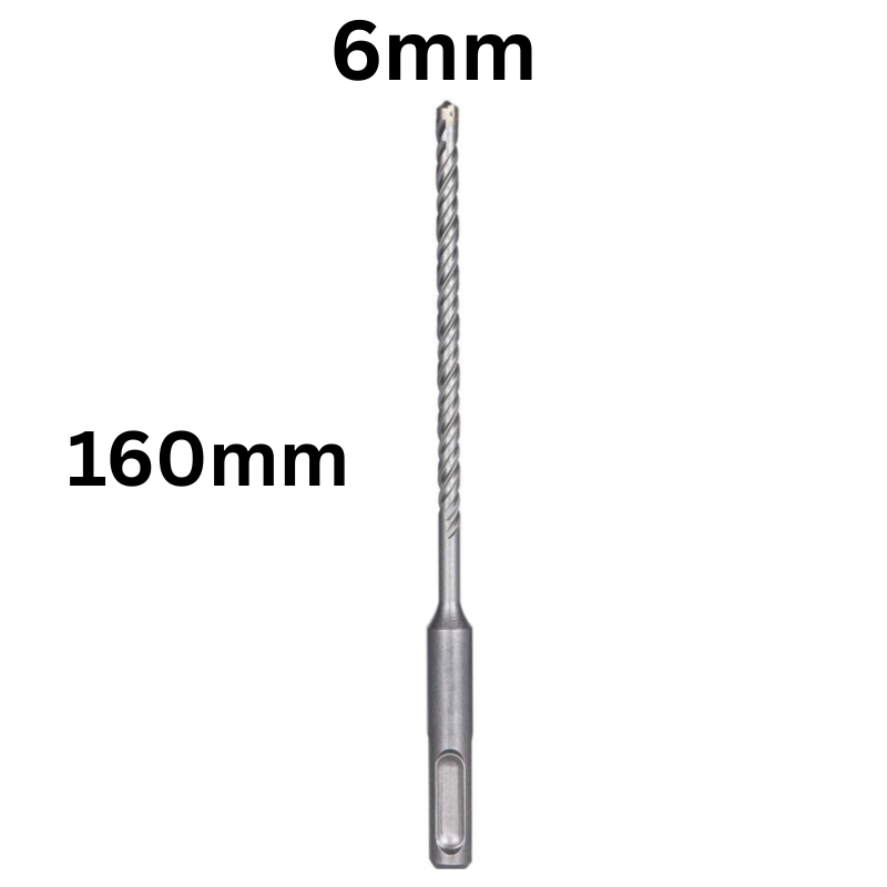 Cargue la imagen en el visor de la galería, 160mm Long Concrete Electric Hammer Bit Cross Carbide Tip Masonry Drill Bits
