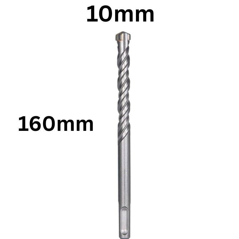 Cargue la imagen en el visor de la galería, 160mm Long Concrete Electric Hammer Bit Cross Carbide Tip Masonry Drill Bits
