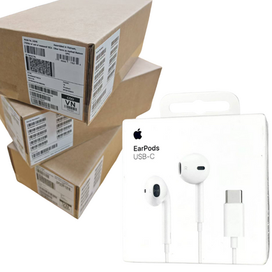 [10Pcs Box][USB-C Port] Apple iPhone 15/16/15 & iPad Pro Wired Earphone Headset Headphone EarPods with Type-C Connector