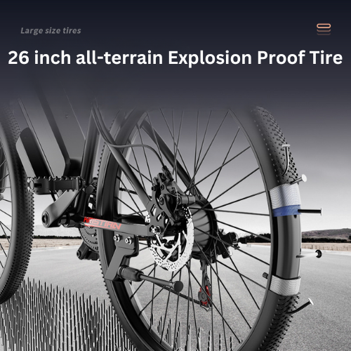 Cargue la imagen en el visor de la galería, [Model: G26] E-GO 350W 26 inch Wheel Type High Power Long Range Foldable Electric Bike Bicycle - Polar Tech Australia

