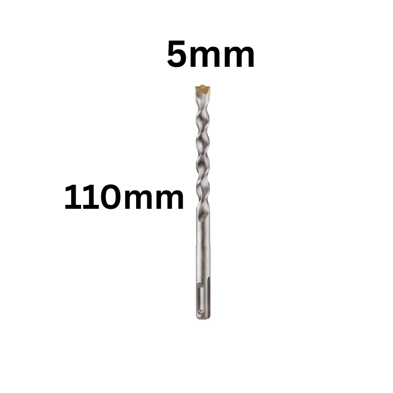 Cargue la imagen en el visor de la galería, 110mm Long Concrete Electric Hammer Bit Cross Carbide Tip Masonry Drill Bits
