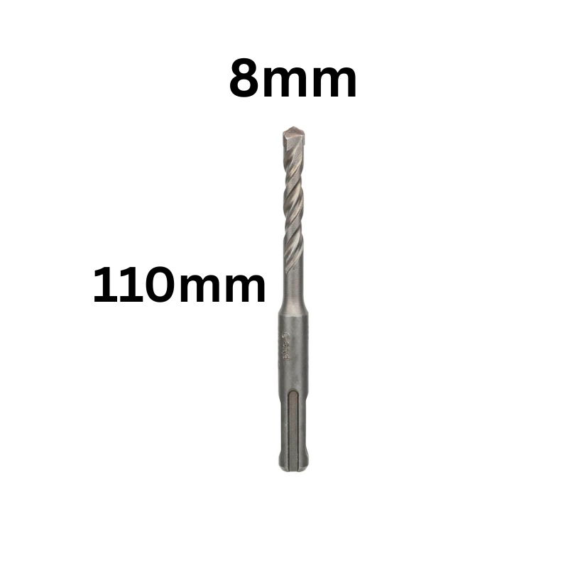 Cargue la imagen en el visor de la galería, 110mm Long Concrete Electric Hammer Bit Cross Carbide Tip Masonry Drill Bits
