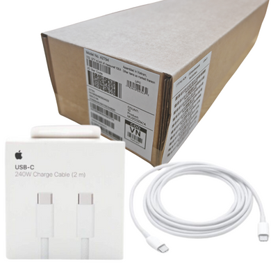 [10Pcs Box][2M] Apple 240W Nylon Braid Heavy Duty Apple iPhone 17/16/15 MacBook Type-C USB C to C PD Fast Charging Data Sync USB Cable