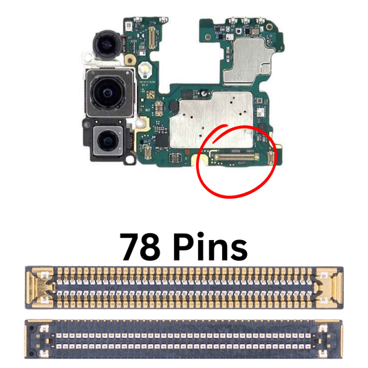 Samsung Galaxy S23 FE (SM-S711) - LCD Display Signal Battery Main FPC Connector - Polar Tech Australia