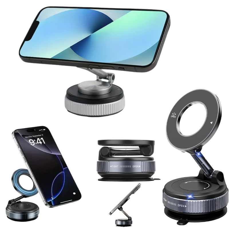 Load image into Gallery viewer, [PT-104] Epoxy Suction Magnetic Car Holder 360° Rotation for Car Dashboard &amp; Wind Screen Strong Magnet
