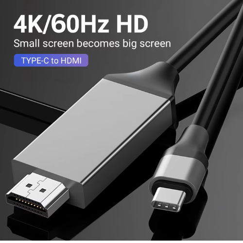 Load image into Gallery viewer, USB C / Type-C to HDMI 4K 60Hz HDTV TV Digital Smart Converter Cable - Polar Tech Australia
