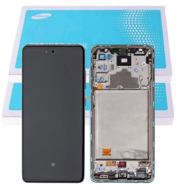 Load image into Gallery viewer, [Samsung Service Pack] [With Frame] Samsung Galaxy A72 (SM-A725/A726) LCD Touch Digitizer Screen Assembly - Polar Tech Australia
