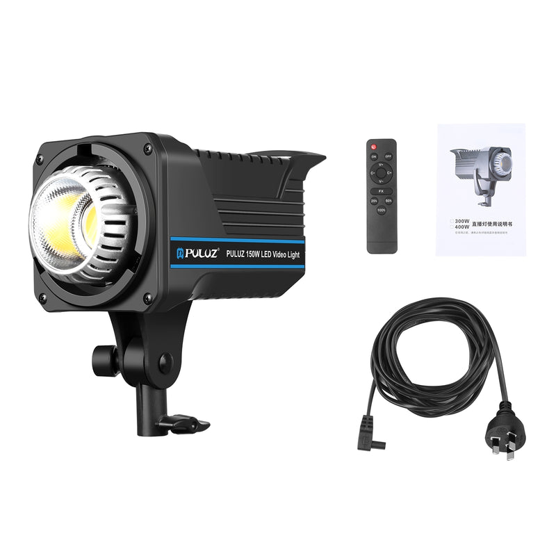 Cargue la imagen en el visor de la galería, PULUZ 220V 120W Studio Video Light – Dual Colour Temperature with Built-in Cooling System &amp; Remote Control
