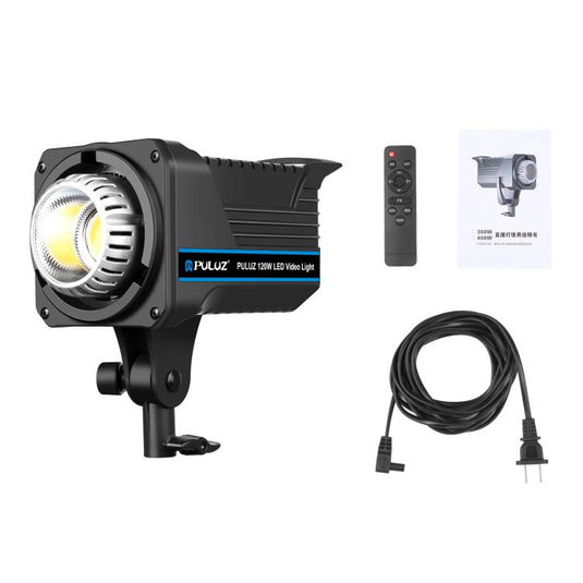 PULUZ 220V 120W Studio Video Light – Dual Colour Temperature with Built-in Cooling System &amp; Remote Control